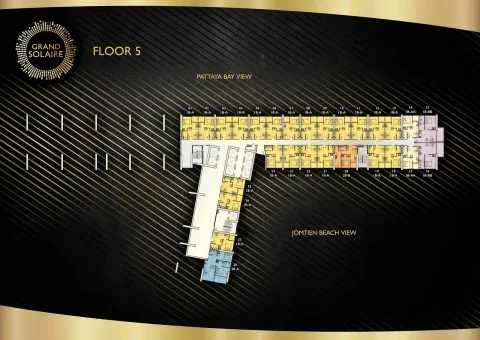 Grand Solaire Pattaya — Condos in a 67-Storey Skyscraper — project overview in Thappraya, South Pattaya