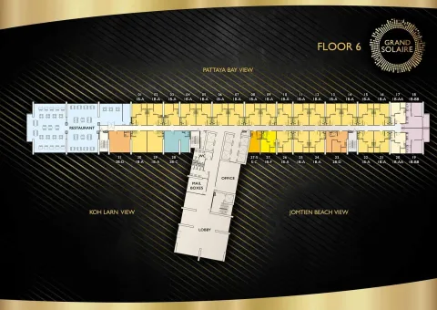 Grand Solaire Pattaya — Condos in a 67-Storey Skyscraper — architecture and facade