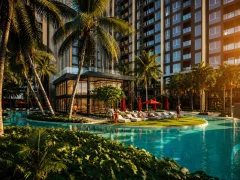 Grand Solaire Pattaya — Condos in a 67-Storey Skyscraper — landscaped area and leisure space