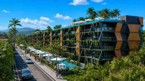 Rawayana Beachfront Village — architecture and facade