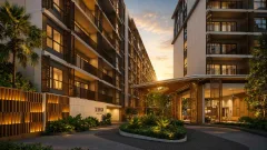 So Origin Bangtao Beach — Condos near Bang Tao Beach — landscaped area and leisure space