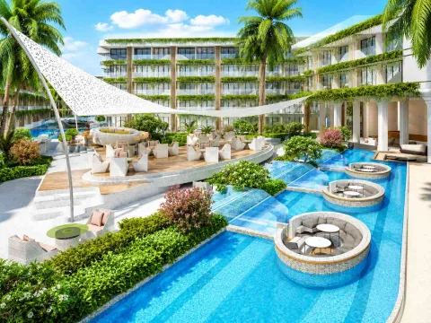 Sunshine Beach Resort & Residences — квартиры у пляжа Лаян на Пхукете — интерьер жилого пространства