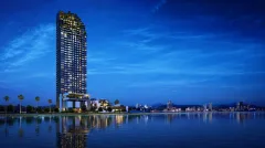 The Aeras Condo — квартиры на первой линии Джомтьена — архитектура и фасад комплекса