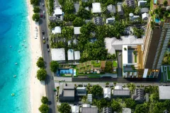 The Aeras Condo — квартиры на первой линии Джомтьена — спальня или приватная зона