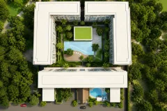 The Ozone Signature — Condos near Laguna Phuket — landscaped area and leisure space