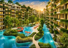 The Title The Modeva — Condos near Bang Tao Beach — shared pool and communal facilities