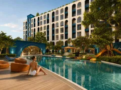 Above Element Condo — квартиры в Банг Тао — планировка или мастер-план проекта