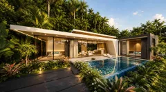 Aileen Villas Phase 6 — виллы с бассейном у пляжа Най Тон — общий вид проекта в районе Сакху / Най Тон