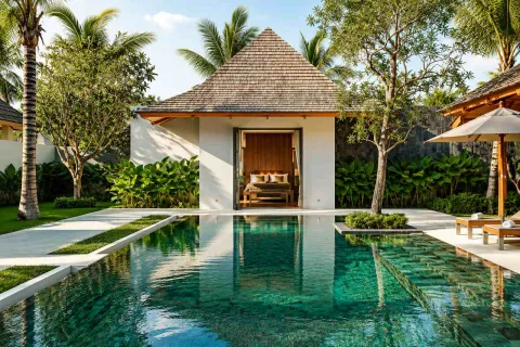 Anchan Burgundy — shared pool and communal facilities
