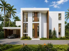 AYANA Soluna Villas — landscaped area and leisure space