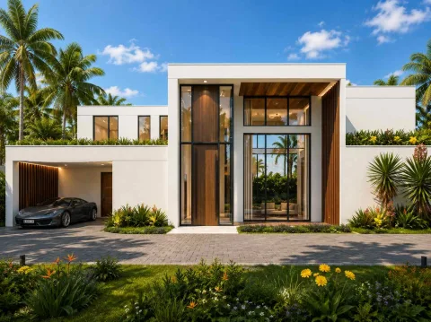 Ayana Luxury Villas — архитектура и фасад комплекса
