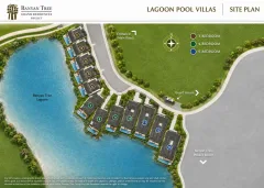 Banyan Tree Beach Residences Nammu — layout or master plan