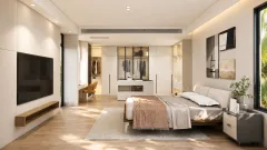 Clover Residence — виллы с бассейнами в Банг Тао — спальня или приватная зона