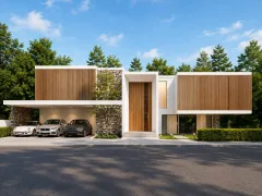 Clover Residence — виллы с бассейнами в Банг Тао — архитектура и фасад комплекса