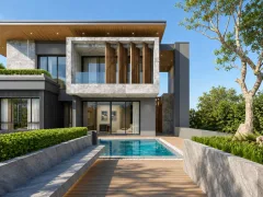 Harmony Hills Villas Pattaya — Pool Villas in Huai Yai — bedroom or private area
