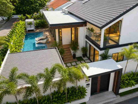 Jomtien Villas — вилла у пляжа Джомтьен — общий вид проекта в районе Джомтьен