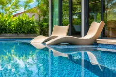 Jomtien Villas — вилла у пляжа Джомтьен — территория и зона отдыха