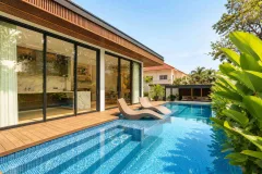Jomtien Villas — вилла у пляжа Джомтьен — интерьер жилого пространства