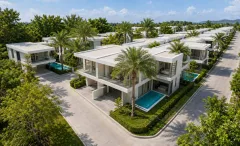 Luxury Vista Villas — виллы с бассейном в Паттайе — бассейн и общественная инфраструктура