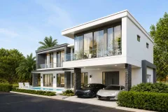Luxury Vista Villas — виллы с бассейном в Паттайе — общий вид проекта в районе Южная Паттайя, Нонг Пру