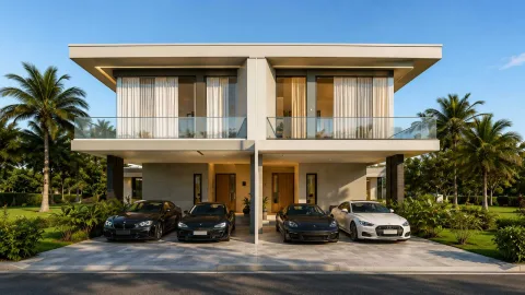 Luxury Vista Villas — Pool Villas in Pattaya — landscaped area and leisure space
