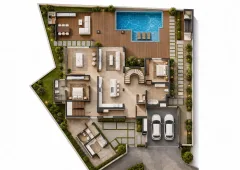 Nagawari Pool Villas — Pool Villas near Jomtien Beach — layout or master plan