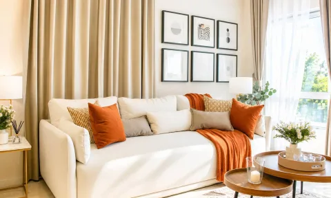 Tropical Village 3 — Houses in Huai Yai, Pattaya — interior living space