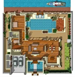 View Talay Marina Village — виллы с частными причалами в На Джомтьене — изображение проекта 12