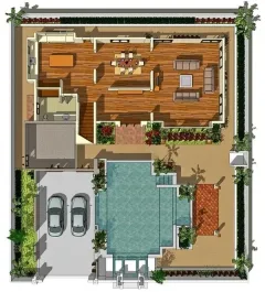 View Talay Marina Village — виллы с частными причалами в На Джомтьене — изображение проекта 14