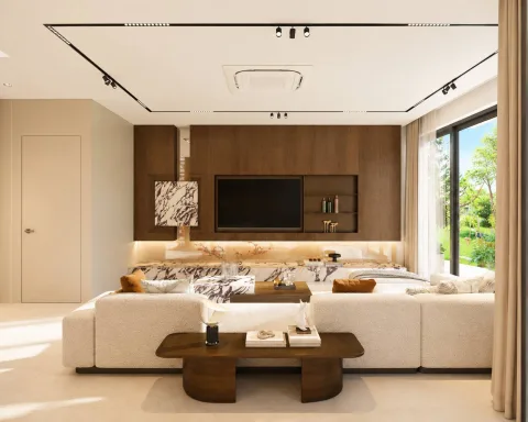 Villa La Viola — вилла с 4 спальнями на Пратамнаке — интерьер жилого пространства