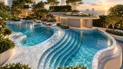 SOONDRI Wongamat — shared pool and communal facilities