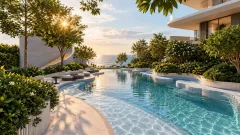 SOONDRI Wongamat — landscaped area and leisure space