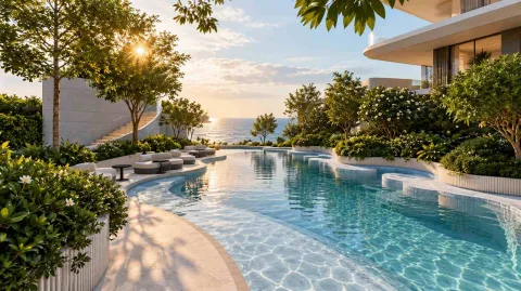 SOONDRI Wongamat — landscaped area and leisure space