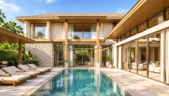 QAV Residence — Villas in Pasak, Phuket — landscaped area and leisure space