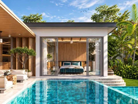 The Wynn Phuket — виллы в Пасаке, Пхукет — архитектура и фасад комплекса
