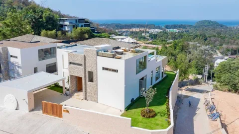Cohiba Villas Phuket — виллы с видом на море в Лаяне — территория и зона отдыха