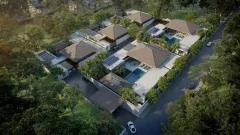 Stella Estate Private Residences Bangtao — виллы с бассейнами в Пасаке — бассейн и общественная инфраструктура
