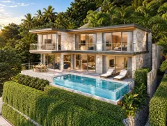 Ao Yon Beach Villas — architecture and facade