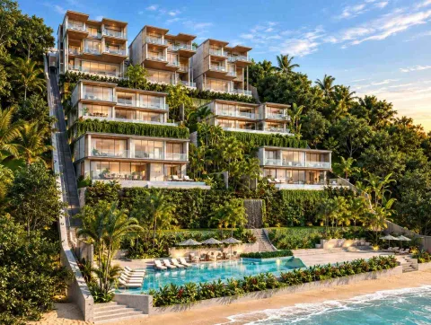 Ao Yon Beach Villas — интерьер жилого пространства