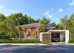 Villa Cerulean — architecture and facade