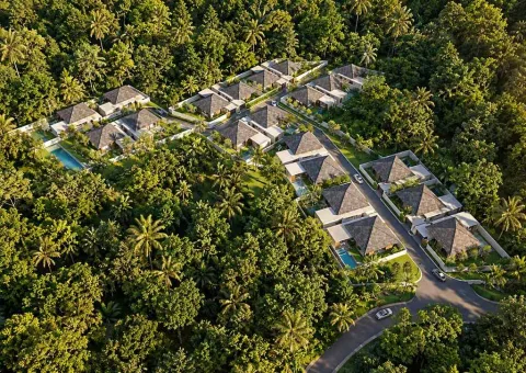 Villa Cerulean — территория и зона отдыха