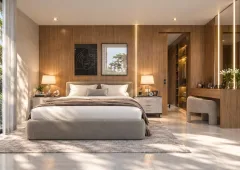 Villa Cerulean — bathroom and finishing details