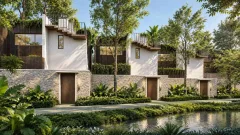 Villa Qabalah — территория и зона отдыха