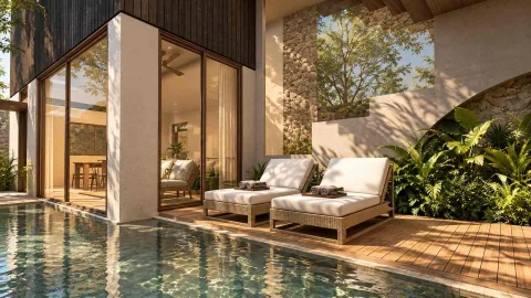 Villa Qabalah — зона отдыха и инфраструктура проекта
