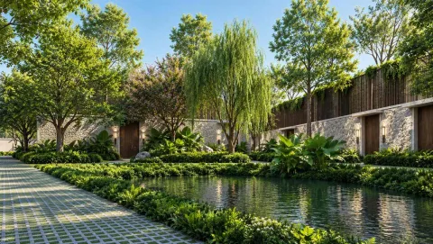 Villa Qabalah — интерьер жилого пространства