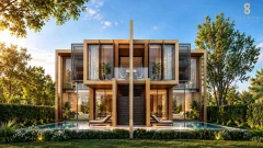 8 Season Luxury Villas – Autumn — спальня или приватная зона