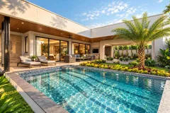 Zensiri Lakeside Mabprachan — Pool Villas near Mabprachan Lake — landscaped area and leisure space