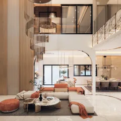 Thamber Private Pool Villa — виллы с бассейном в Хуай Яй — изображение проекта 15