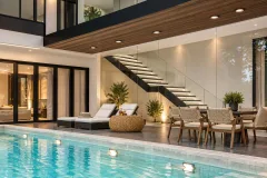 Opal Village Pattaya — shared pool and communal facilities