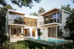 The Teak Phuket — виллы с бассейнами в Пасаке, Пхукет — общий вид проекта в районе Пасак